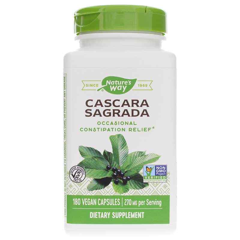 Cascara Sagrada 270 Mg, by Natures Way