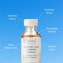 Castor Lash & Brow Serum, by Sea-El Skincare