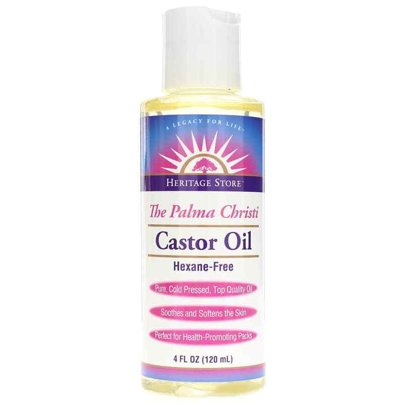 Castor Oil, 4 Oz, by Heritage Store