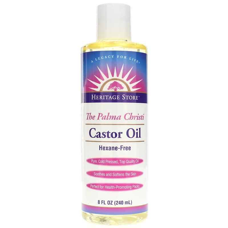 Castor Oil, 8 Oz, by Heritage Store