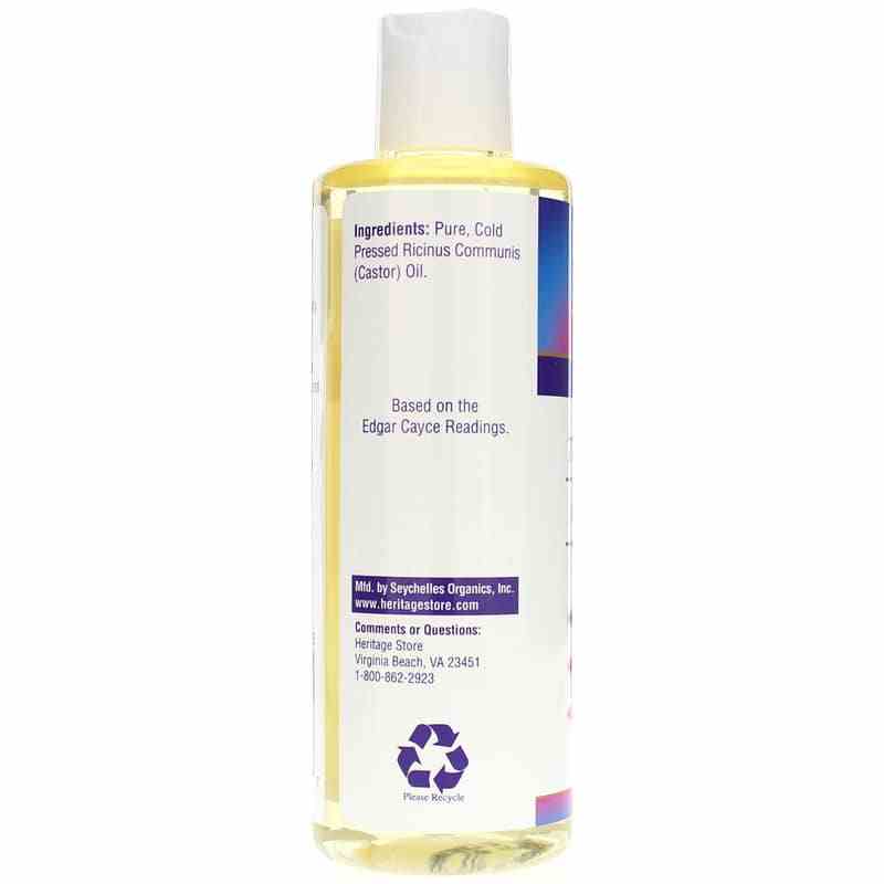 Castor Oil, 8 Oz, by Heritage Store, image #2