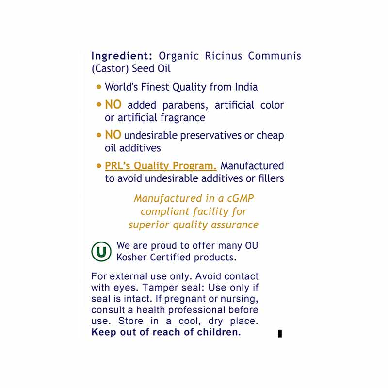 Castor Oil Organic, by Premier Research Labs, image #4