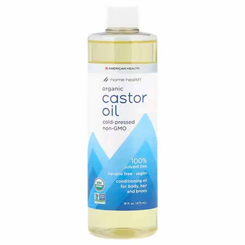 Castor Oil Cold Pressed and Processed, by Home Health