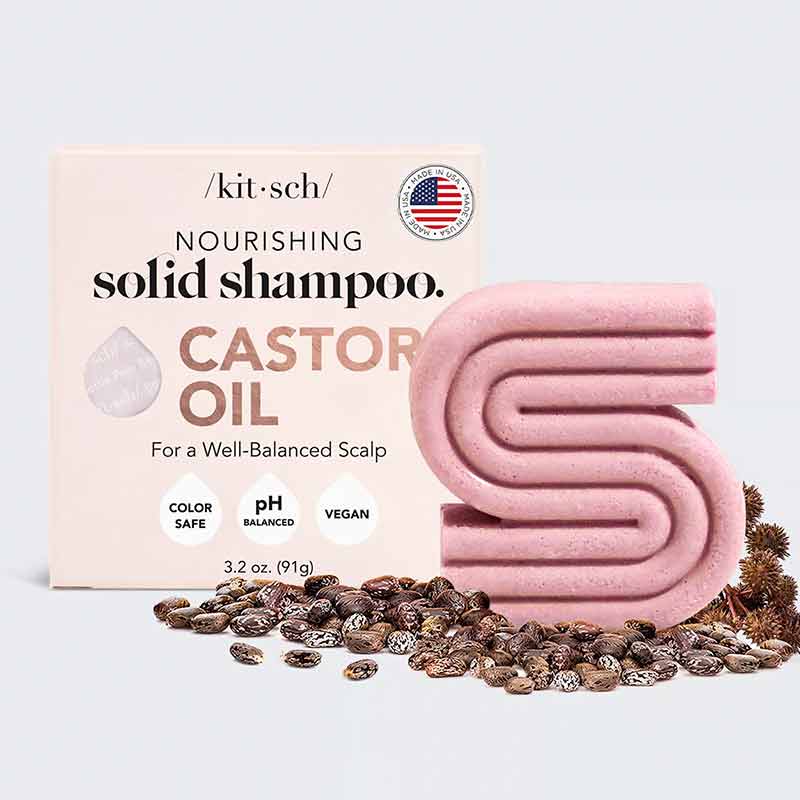 Castor Oil Nourishing Shampoo Bar, by Kitsch