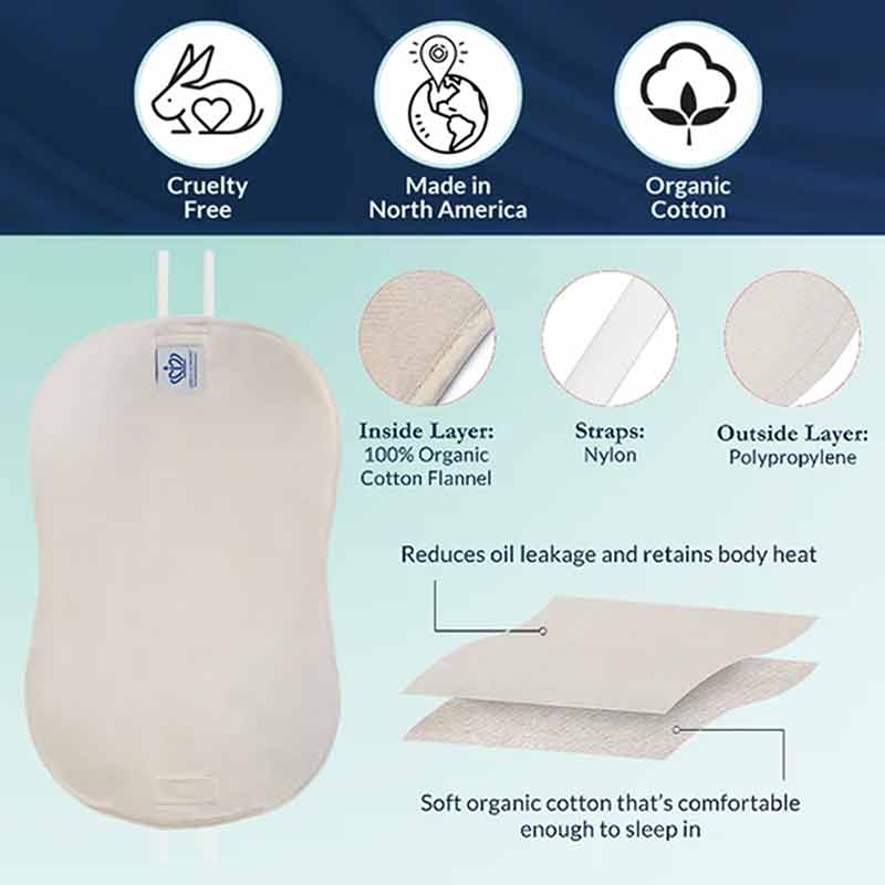 Castor Oil Pack For Back & Abdomen, by Queen of the Thrones, image #3