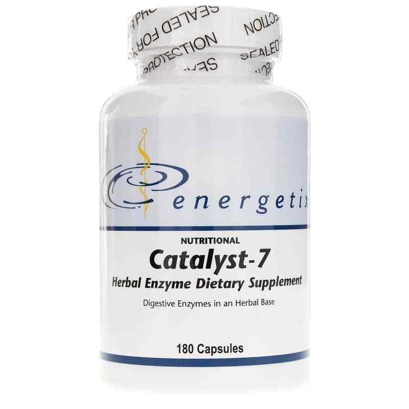 Catalyst-7 Herbal Digestive Enzyme, 180 Capsules, by Energetix
