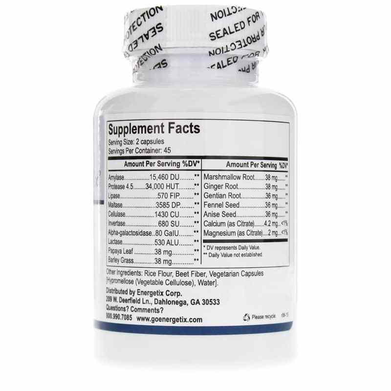Catalyst-7 Herbal Digestive Enzyme, 90 Capsules, by Energetix, image #2
