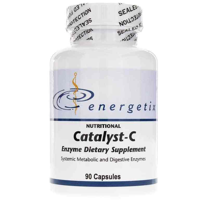 Catalyst-C Systemic Metabolic & Digestive Enzyme, 90 Capsules, by Energetix