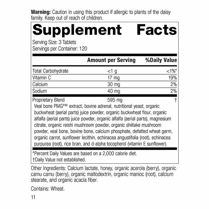 Cataplex C, 360 Tablets, by Standard Process, image #2
