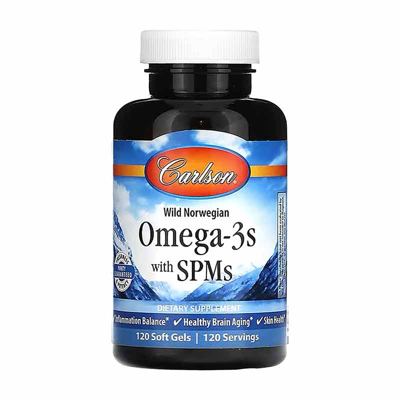 Caviar SPMs, 120 Softgels, by Carlson Labs