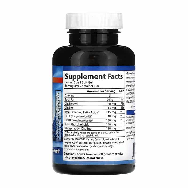 Caviar SPMs, 120 Softgels, by Carlson Labs, image #2