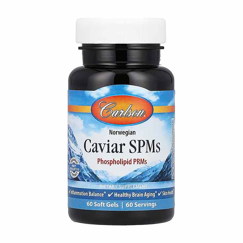 Caviar SPMs, 60 Softgels, by Carlson Labs