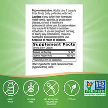 Cayenne Fruit, 180 Vegan Capsules, by Natures Way, image #3