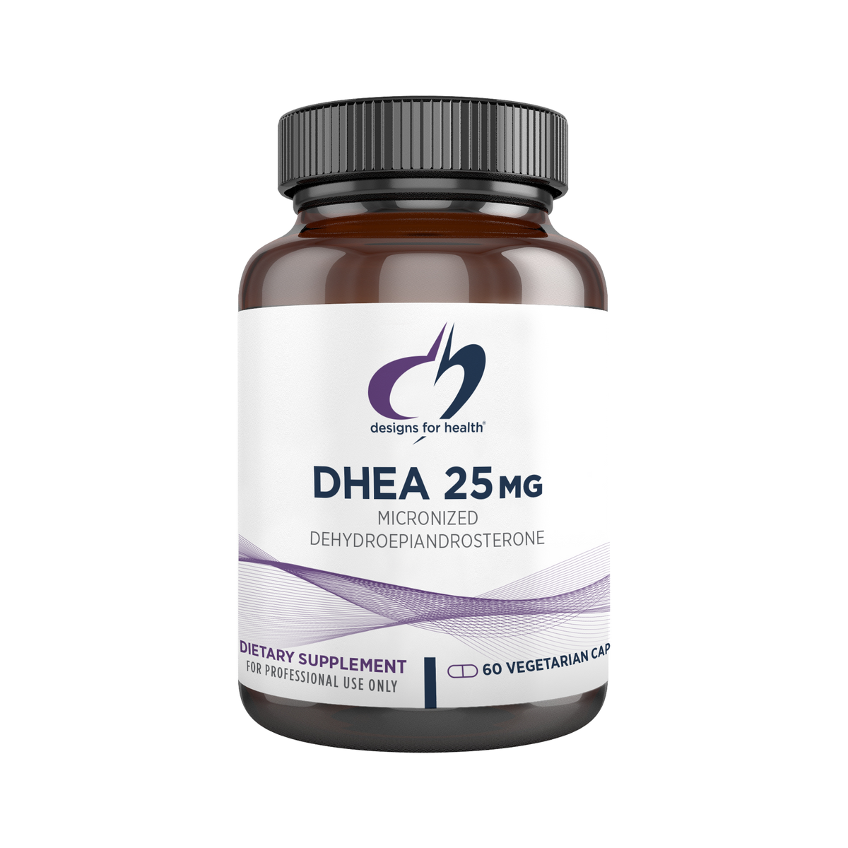DHEA 25 Mg, 60 Veg Capsules, by Designs For Health