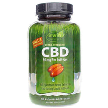 CBD 50 Mg, 90 Liquid Softgels, by Irwin Naturals