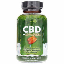 CBD + Ashwagandha, by Irwin Naturals