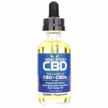 CBD + CBDa Organic CBD Hemp Oil 200 Mg, Peppermint, by Innovative CBD
