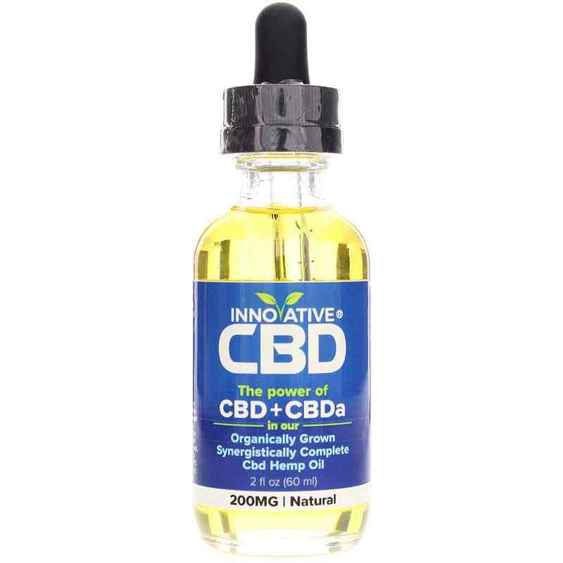 Cbd CBD + CBDa Organic CBD Hemp Oil 200 Mg, Innovative CBD – Natural ...