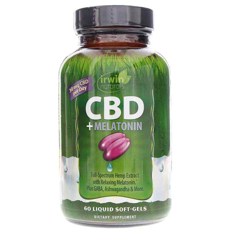 CBD + Melatonin, by Irwin Naturals