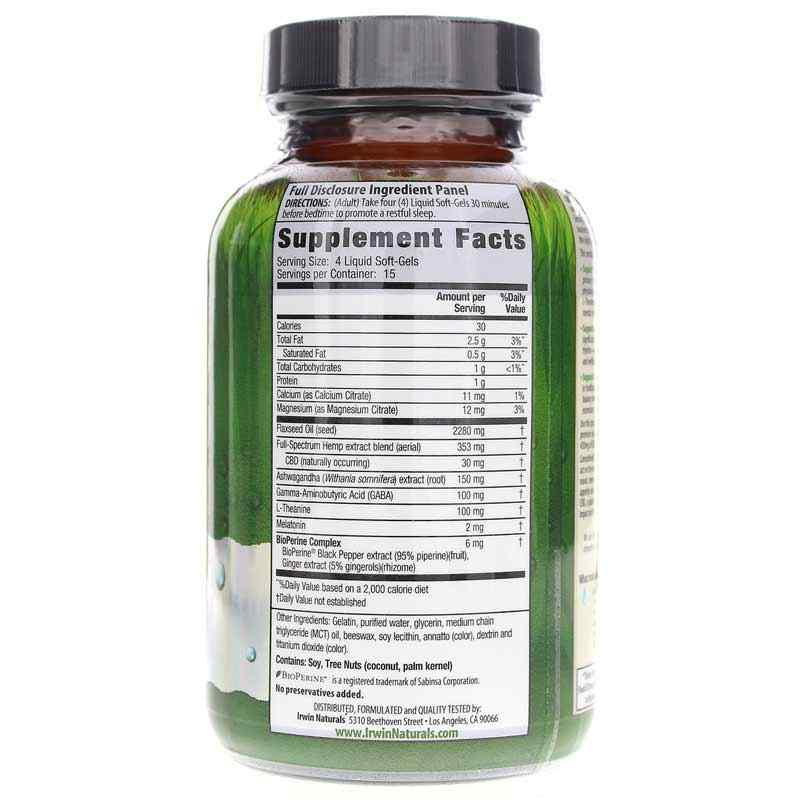 CBD + Melatonin, by Irwin Naturals, image #2