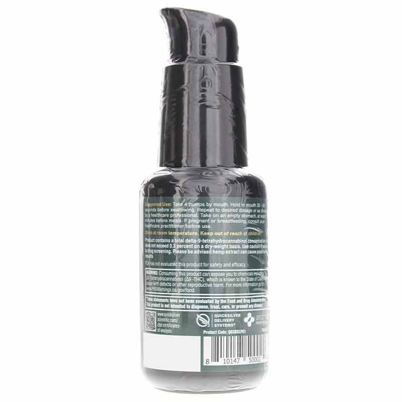 CBD Synergies-SP Sleep Formula Nanoemulsified, by Quicksilver Scientific, image #3