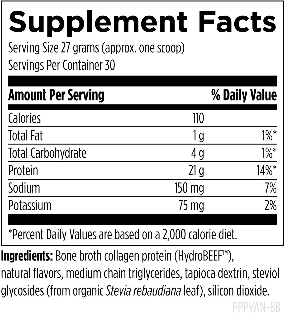 Bone Broth Protein, by Designs For Health