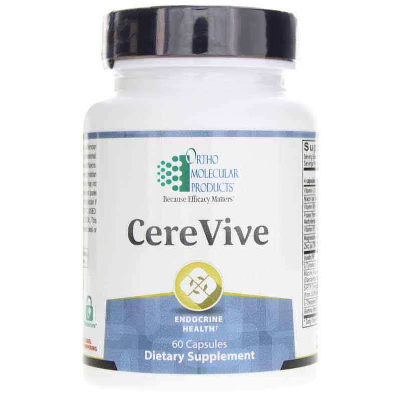 CereVive California Only, 60 Capsules, Ortho Molecular – Natural ...