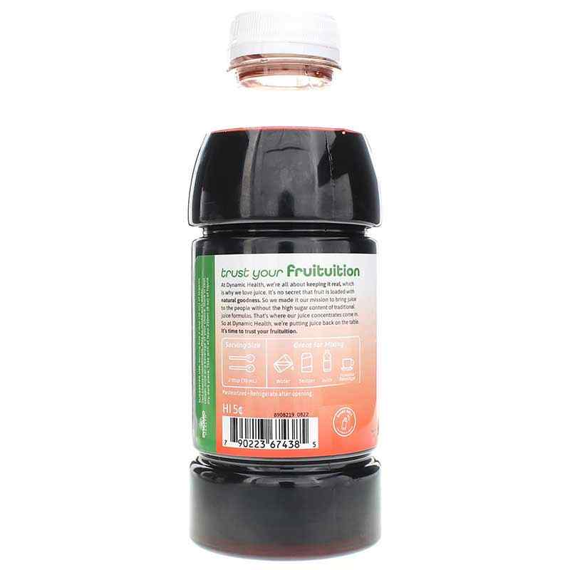Certified Organic Tart Cherry Concentrate in Plastic Bottle, 16 Oz, by Dynamic Health, image #3