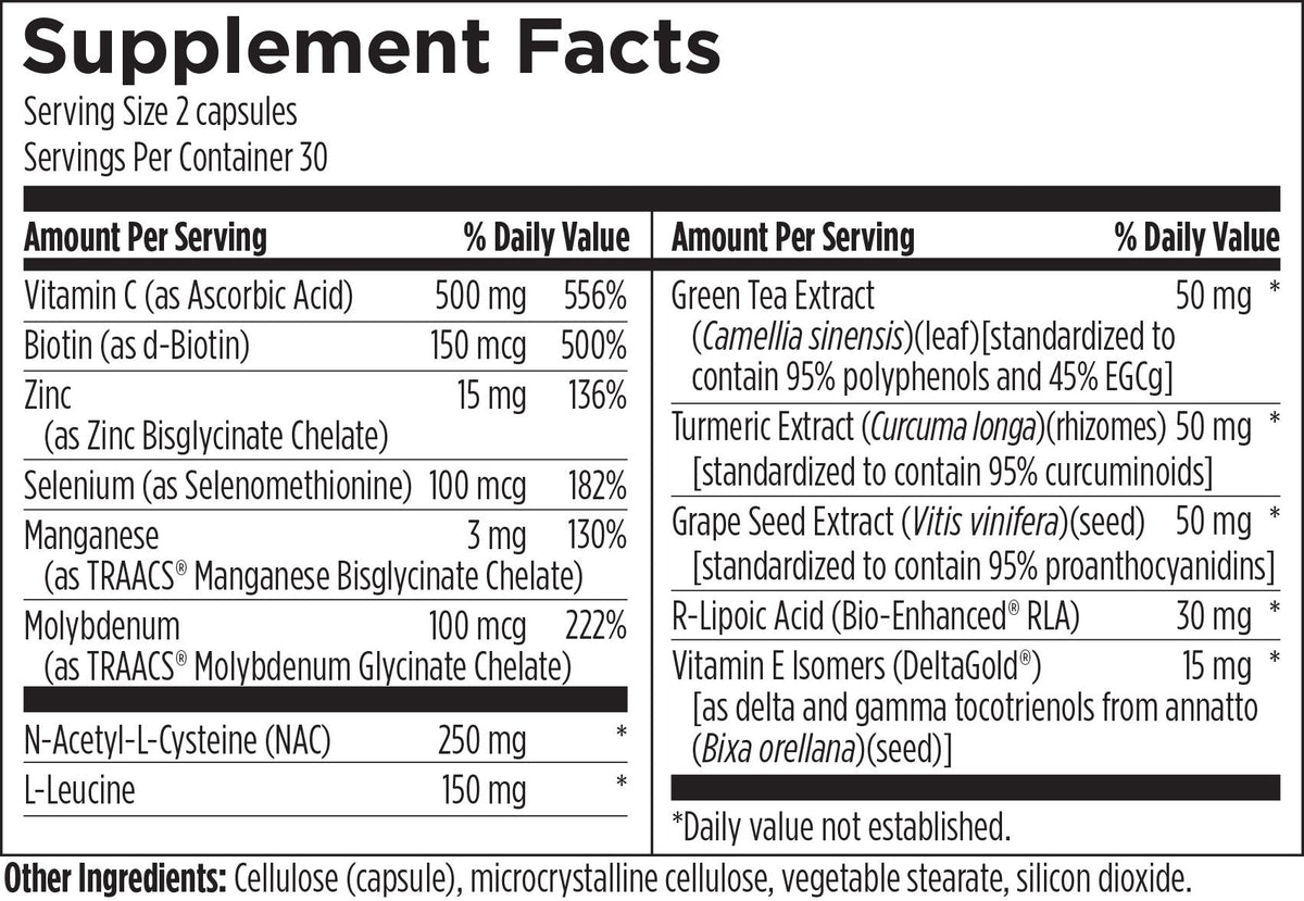Detox Antiox, 60 Veg Capsules, by Designs For Health