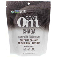 Chaga, 200 Grams, by Om Mushroom