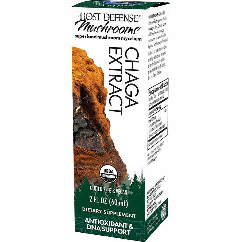 Chaga Extract Antioxidant Support, 2 Oz, by Host Defense, image #3