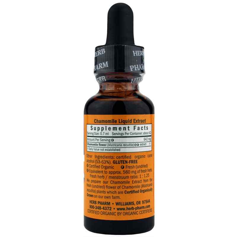 Chamomile Extract, 1 Oz, by Herb Pharm, image #2