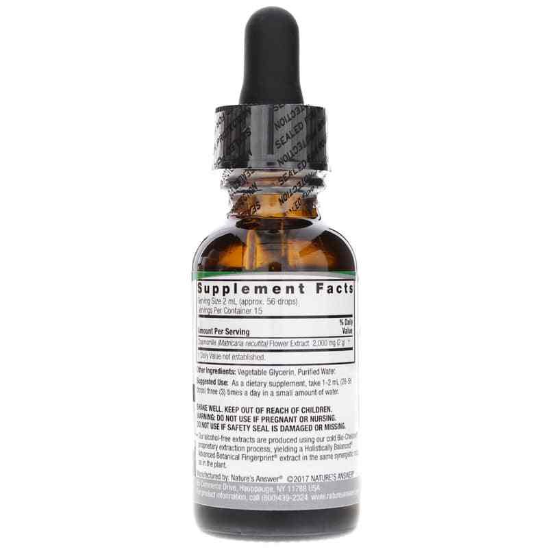 Chamomile Flowers Alcohol-Free, by Natures Answer, image #2