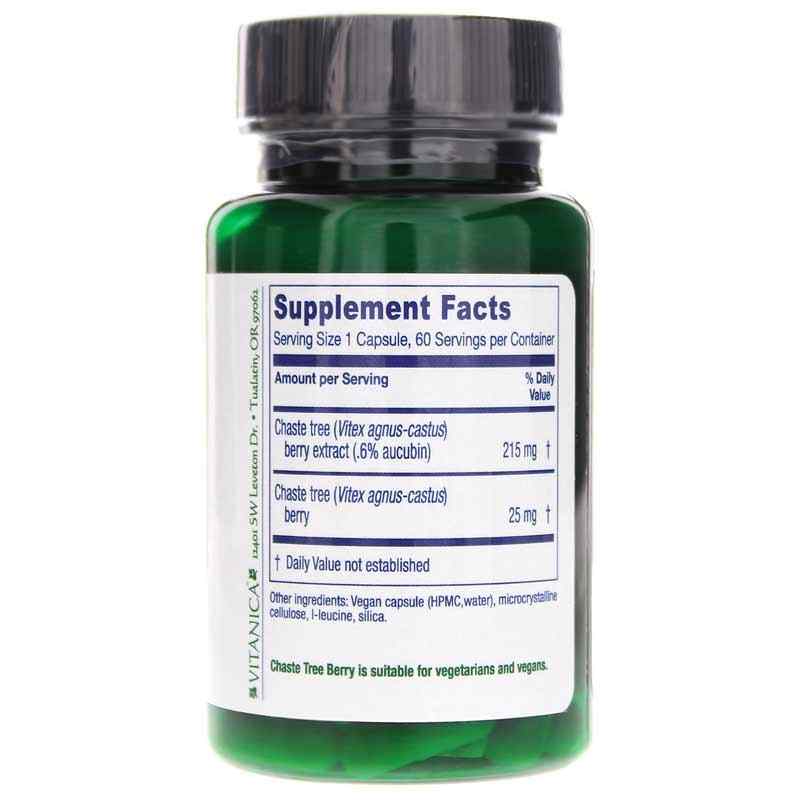 Chaste Tree Berry Pro, by Vitanica Pro, image #2