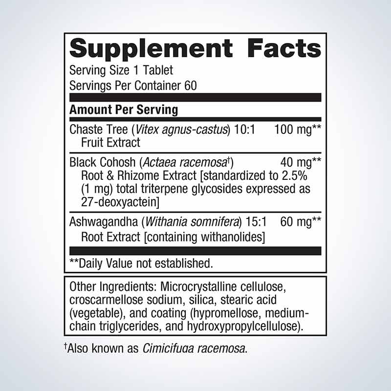 Chasteberry Plus, 60 Tablets, by Metagenics, image #2