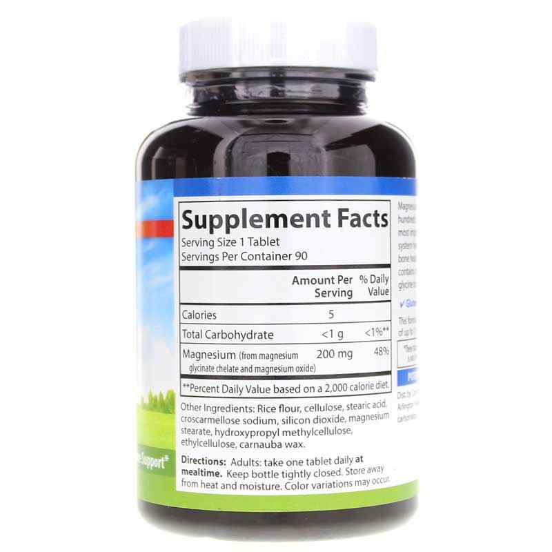 Chelated Magnesium, 90 Tablets, by Carlson Labs, image #2