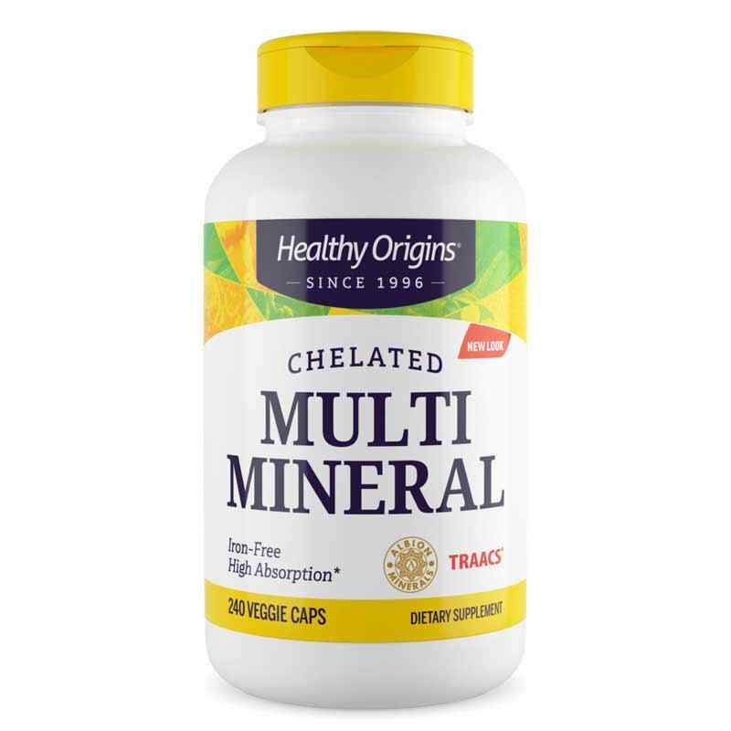 Chelated Multi Mineral Iron Free, by Healthy Origins