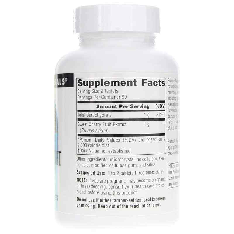 Cherry Fruit Extract, 180 Tablets, by Source Naturals, image #2