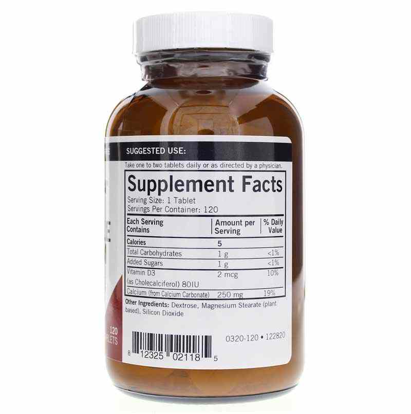 Chewable Calcium 250 Mg, by Kirkman, image #2