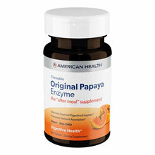 Chewable Original Papaya Enzyme, 100 Chewable Tablets, by American Health