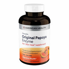 Chewable Original Papaya Enzyme, 250 Chewable Tablets, by American Health