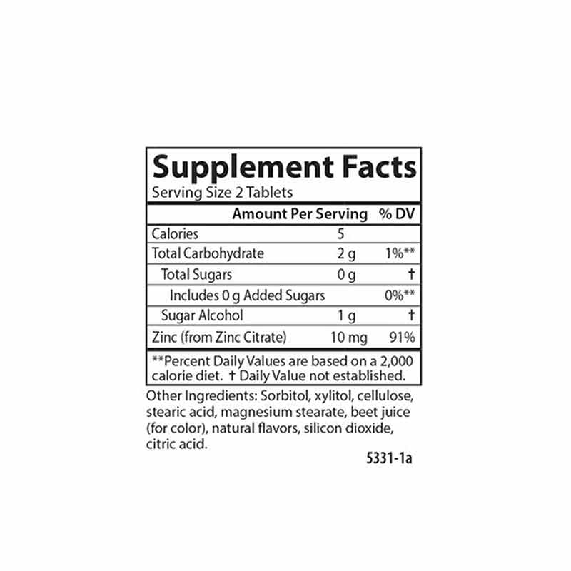 Chewable Zinc, 160 Tablets, by Carlson Labs, image #2