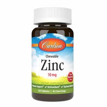 Chewable Zinc, 84 Tablets, by Carlson Labs