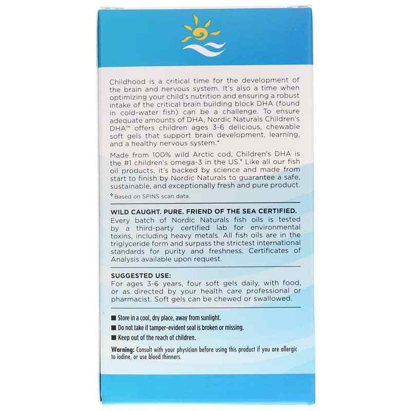 Children's DHA Strawberry, 180 Softgels, by Nordic Naturals, image #3