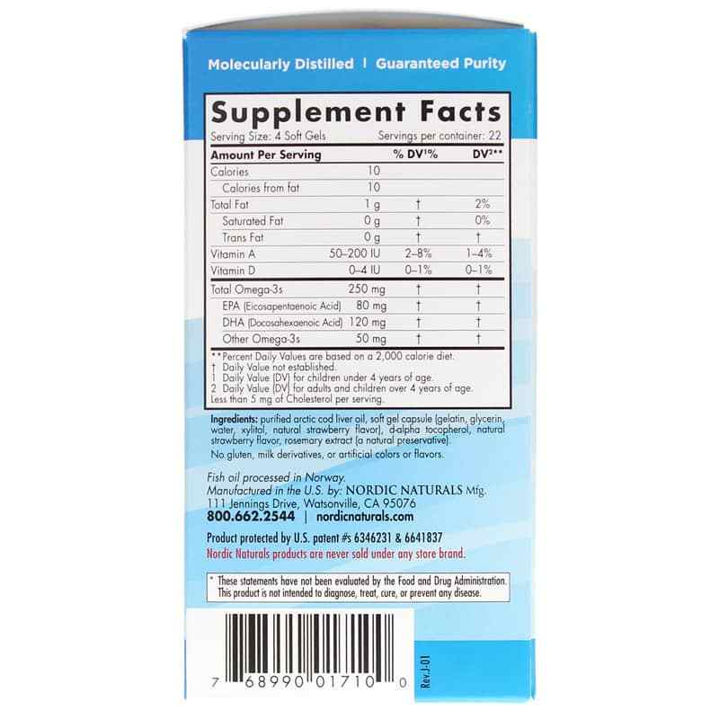 Children's DHA Strawberry, 90 Softgels, by Nordic Naturals, image #2