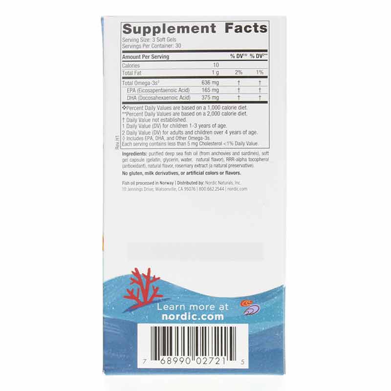 Children's DHA Xtra Softgels, by Nordic Naturals, image #2