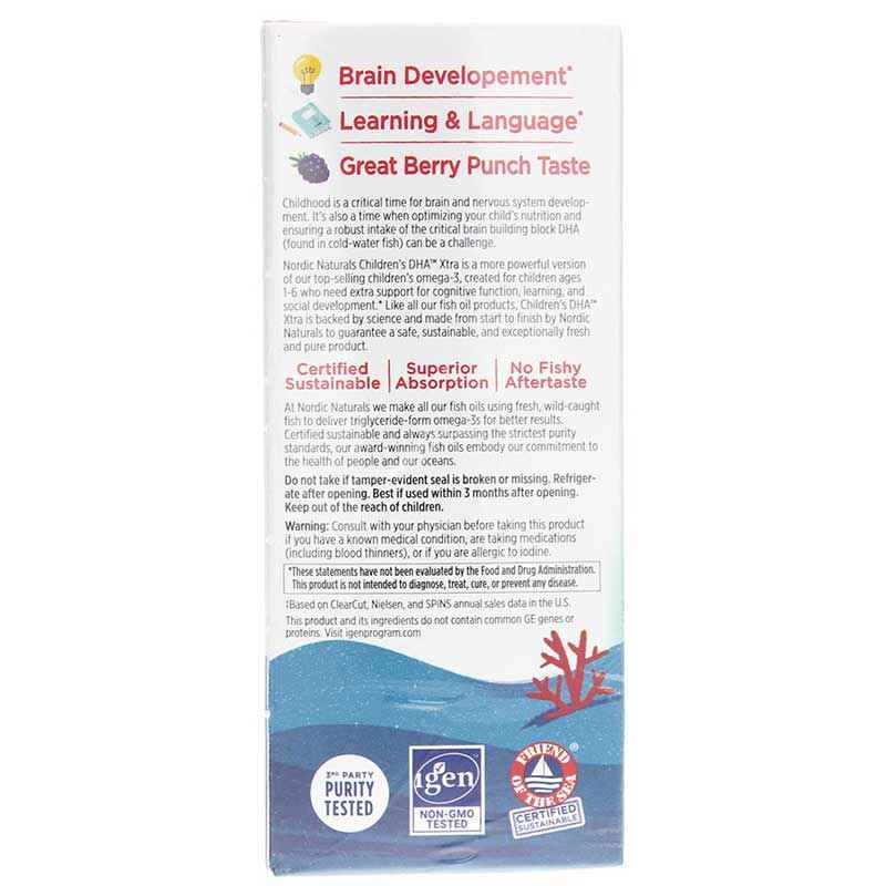 Children's DHA Xtra Liquid, by Nordic Naturals, image #3