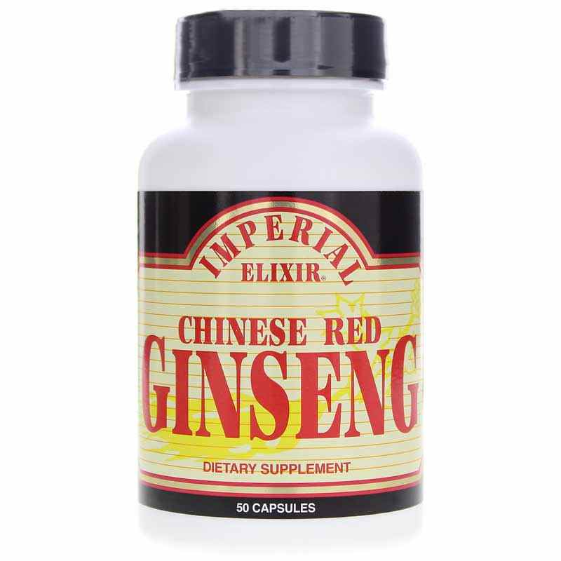 Chinese Red Ginseng, 50 Capsules, by Imperial Elixir