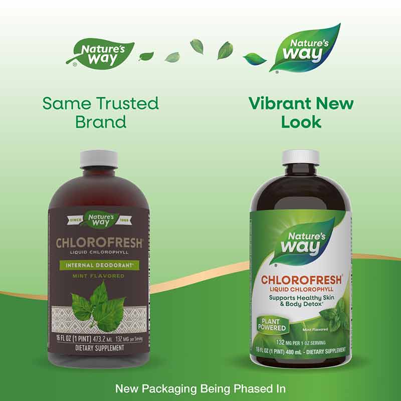 Chlorofresh Liquid Chlorophyll, Mint, by Natures Way, image #3