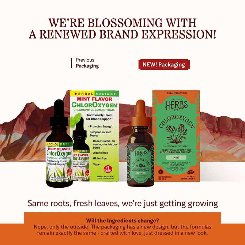 ChlorOxygen Liquid Mint, 1 Oz, by Herbs, Etc, image #3